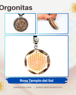 Orgonita Rosa Templo del Sol