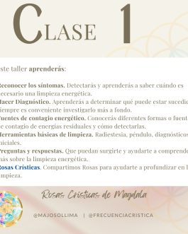 Taller: Armonía Invisible – CLASE 1 💜🧹🌹