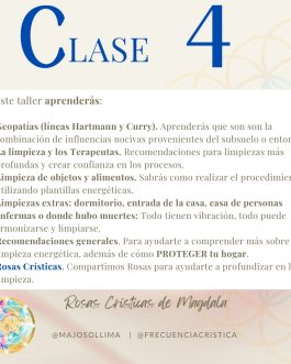Taller: Armonía Invisible – CLASE 4 💛🧹🌹