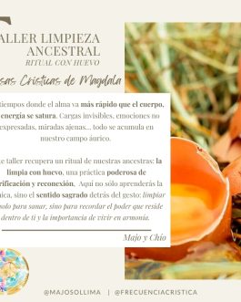 Taller: Limpieza con Huevo 🥚💜🌿